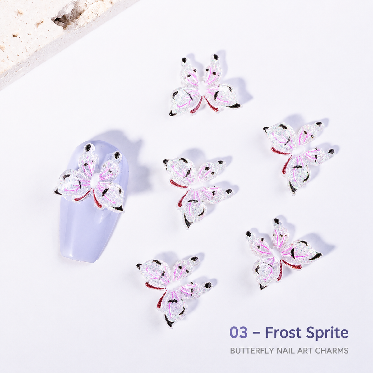 Butterfly Luminous Charm Set (Elf & Spirit Edition)