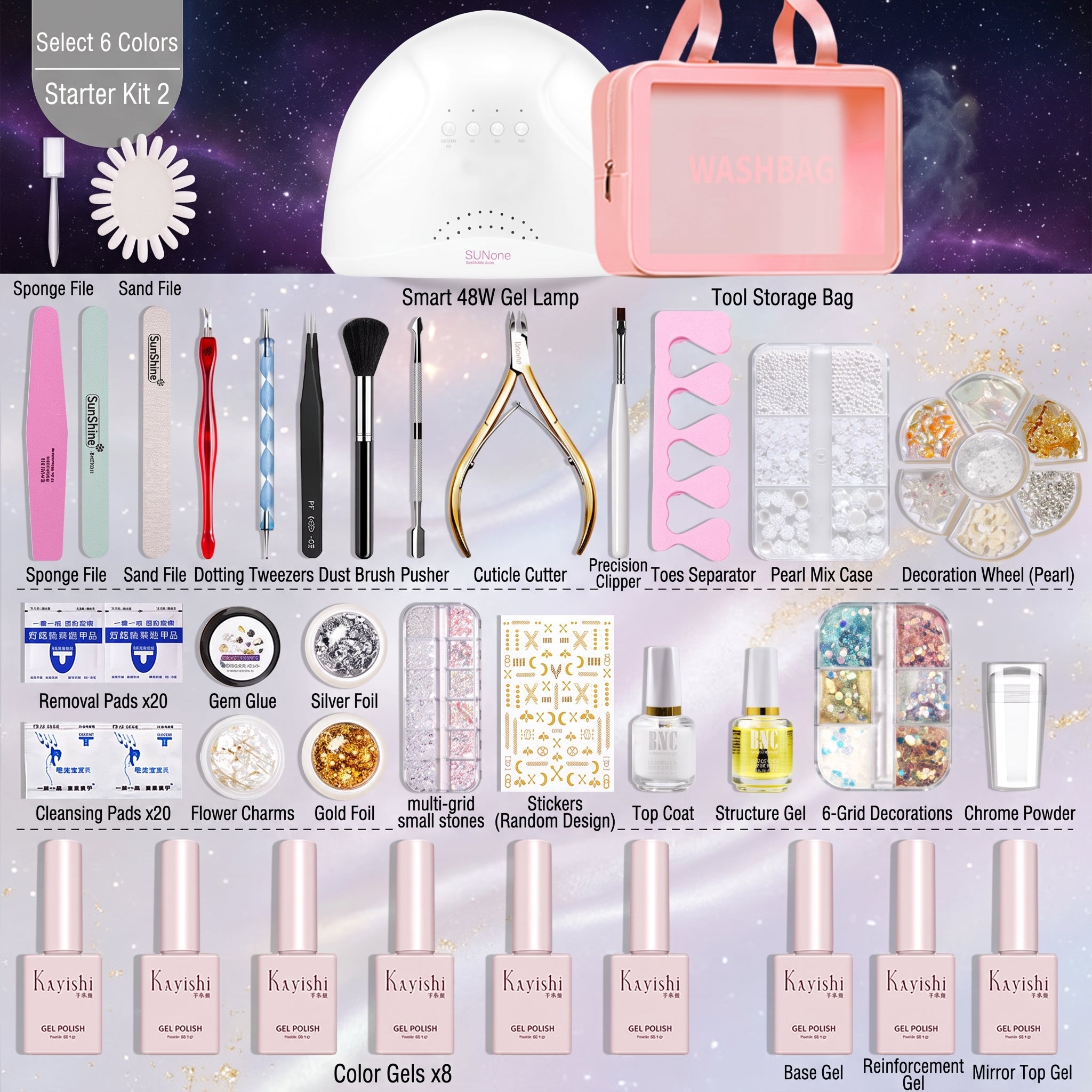 Ultimate Universe Nail Art Kit Collection