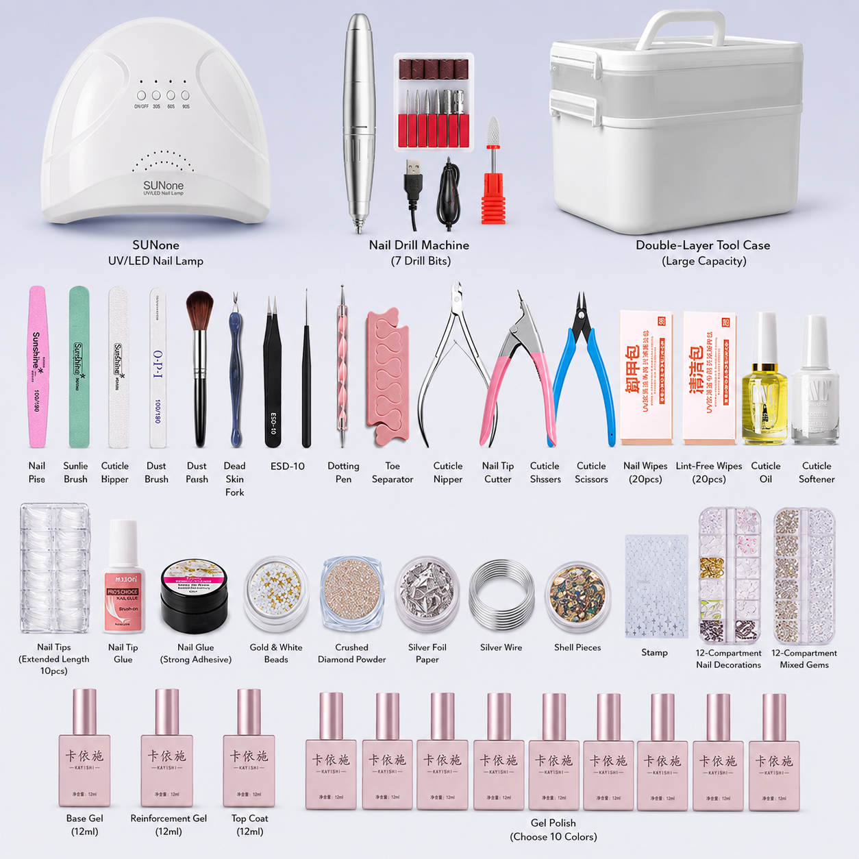 Chart Your Own Course | Gel Manicure Kit Universe