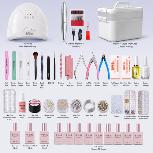 Chart Your Own Course | Gel Manicure Kit Universe