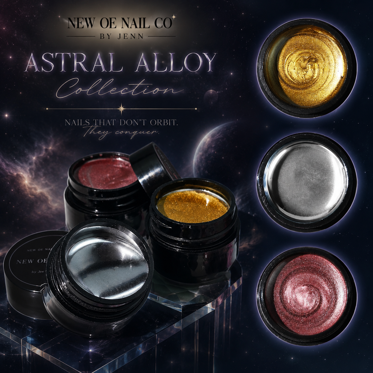 Astral Alloy Collection | Metallic Shades