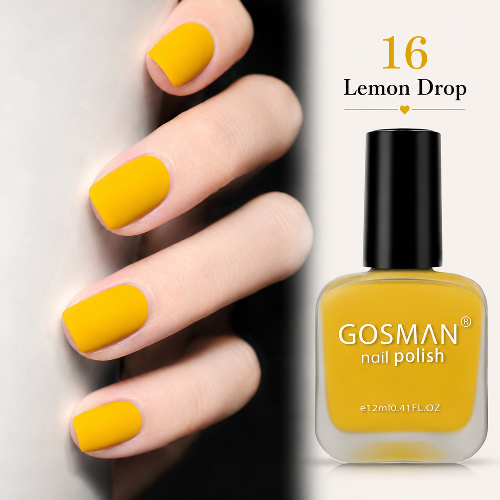Matte Nail Polish Duo Set | 22 Color Combinations with Primer & Matte Top Coat