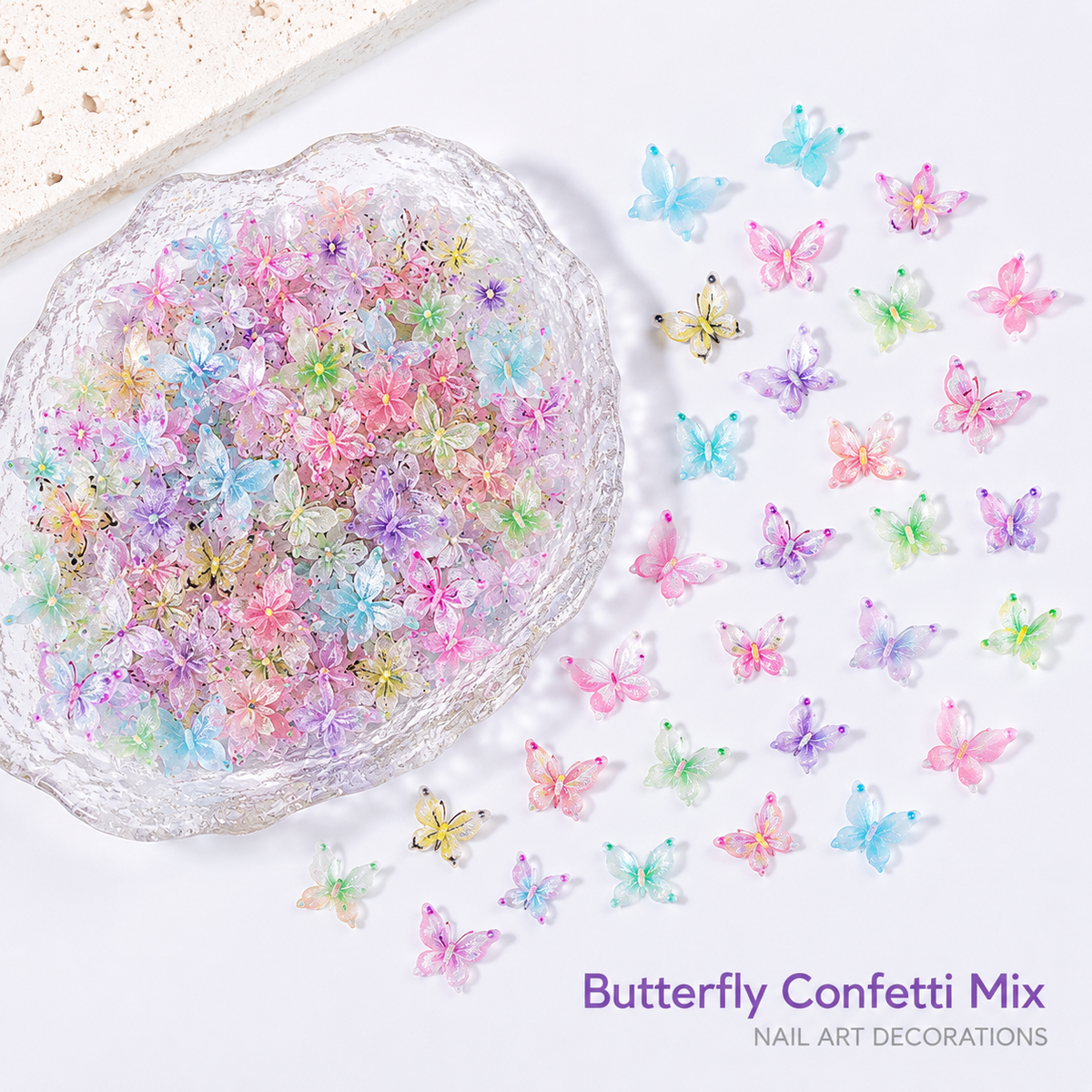 Butterfly Luminous Charm Set (Elf & Spirit Edition)