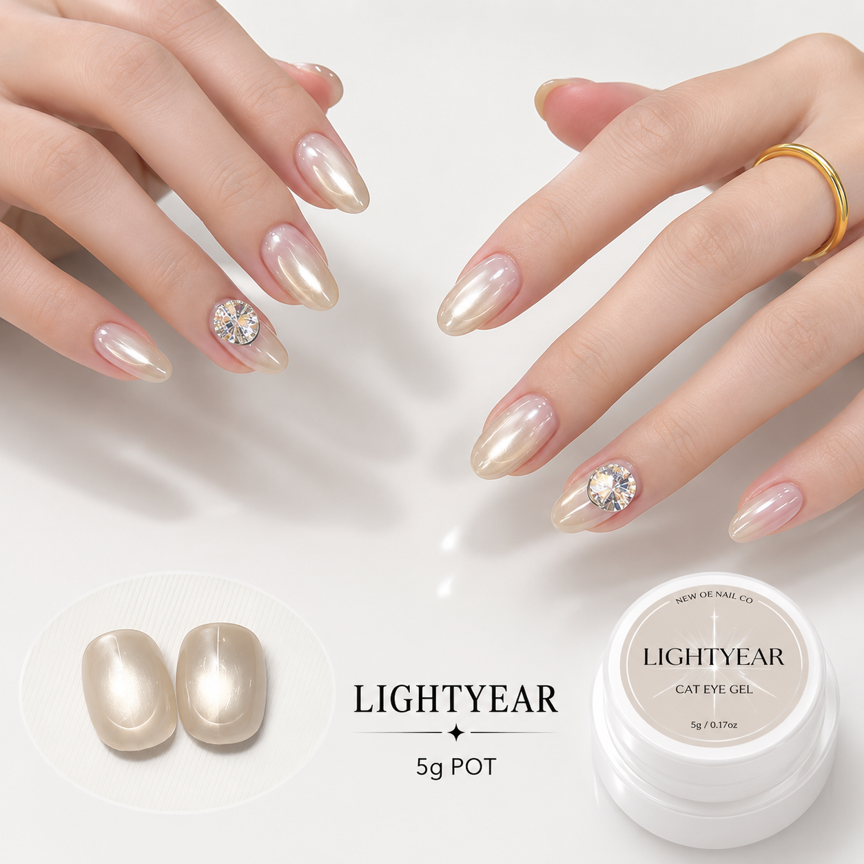 Wormhole Collection | 5g Single-Color Cat Eye Gels