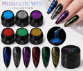 Prismatic Web Collection | Reflective Spider Gel