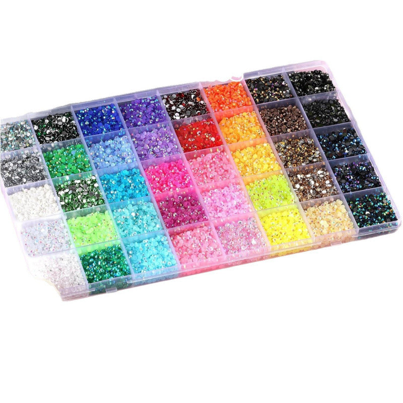 Prism Resin Rhinestone Mega Kit | Mixed Colors (15 to 42 Color Variations)