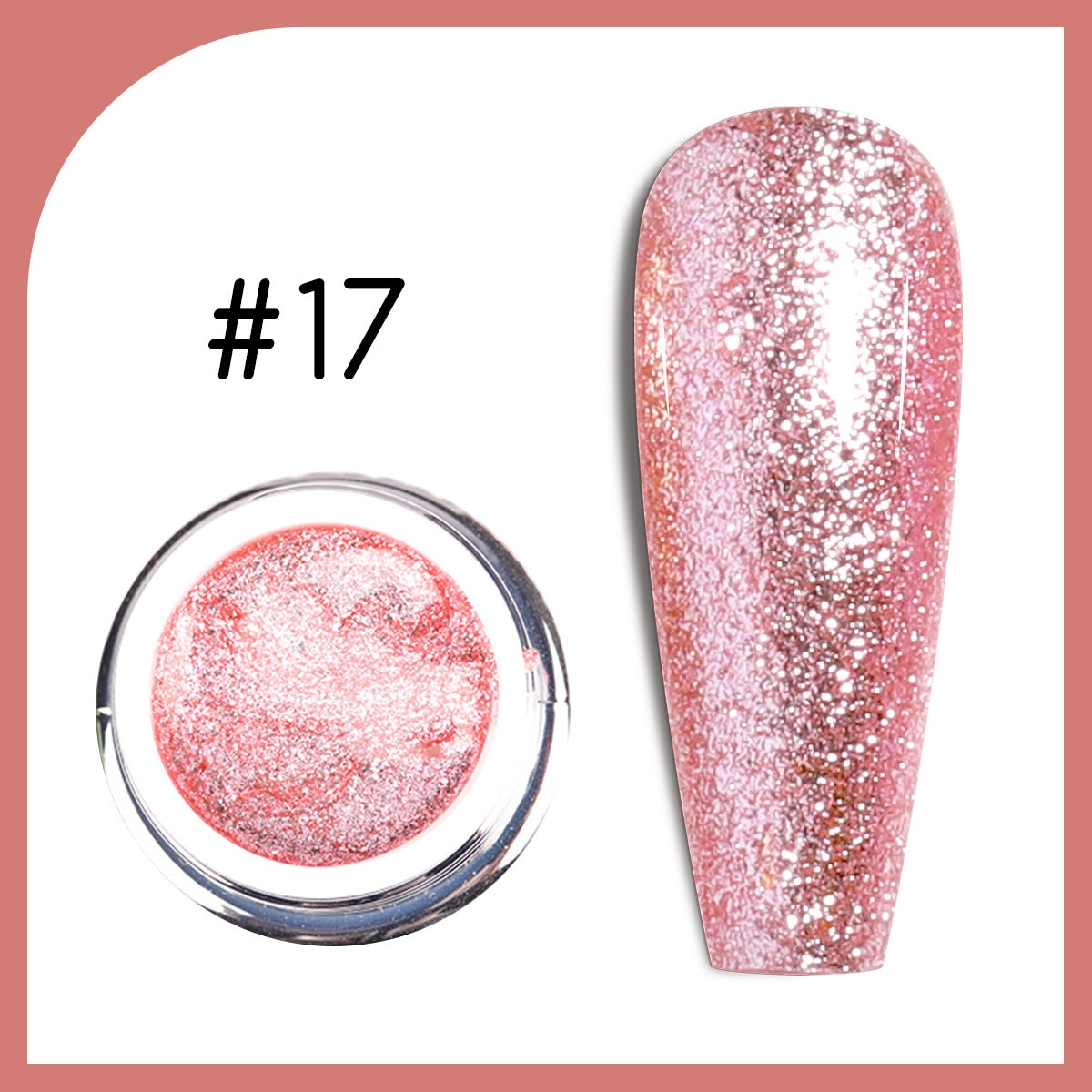 Starlight Platinum Gel | Glitter Gel Collection