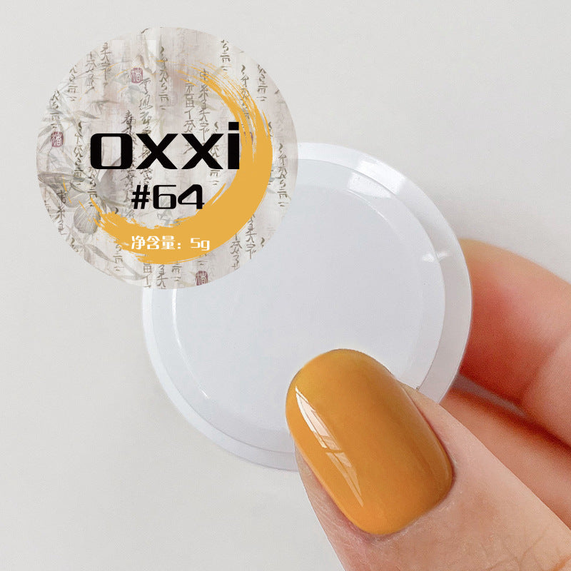OXXI Solid Cream Gel Collection | 68 Colors
