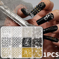 Multi-Style 3D Nail Charms Collection | Y2K, Gothic Crosses & Golden Butterfly Assortments