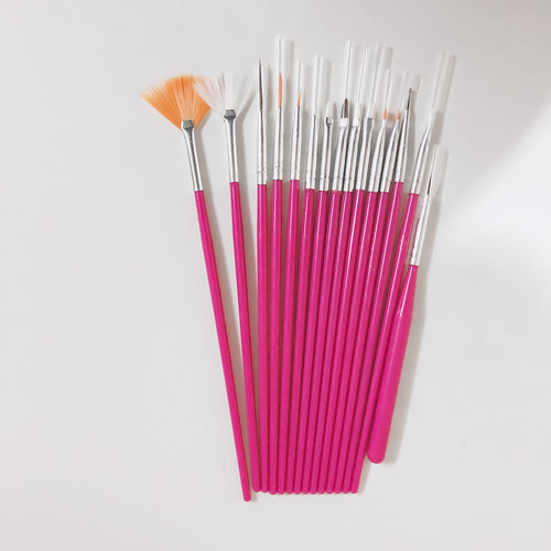 15 Piece Nail Art Brush Set | Take Your Mani To The Cosmos