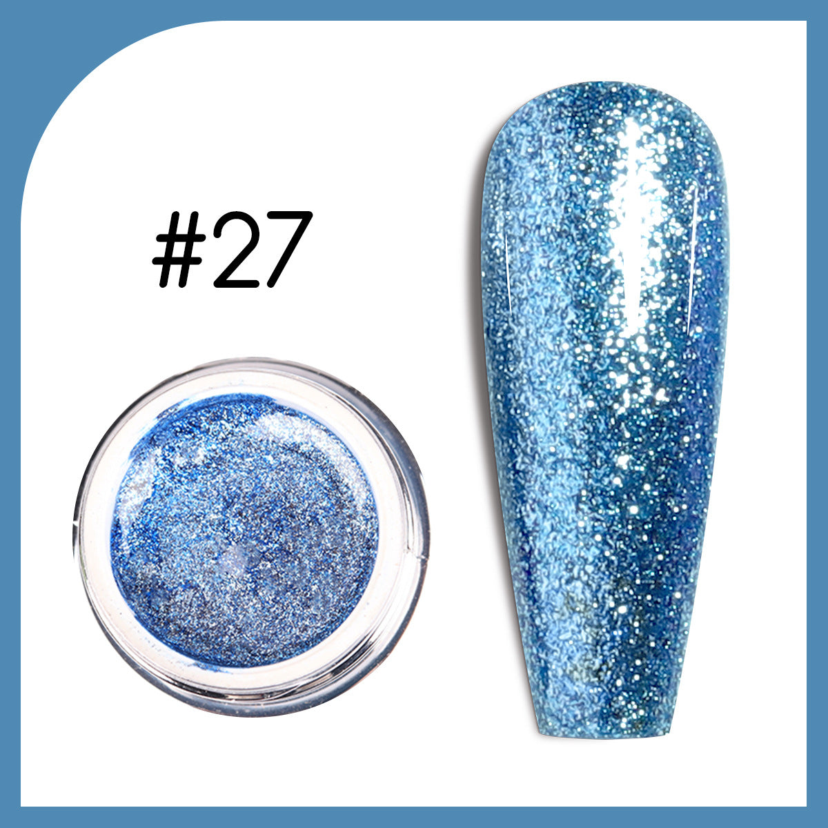 Starlight Platinum Gel | Glitter Gel Collection