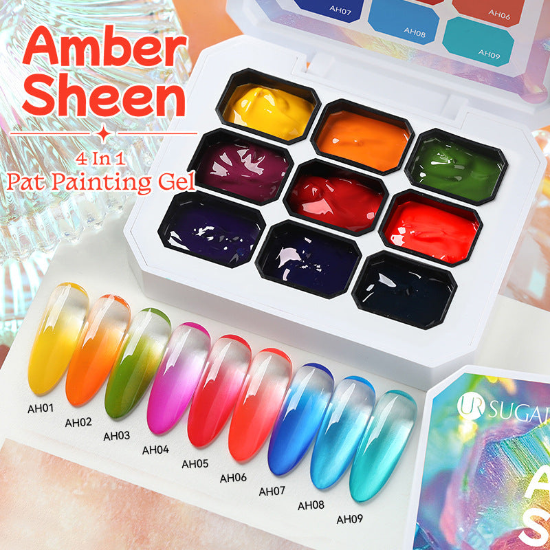 Cosmic Canvas Solid Painting Gel Palette