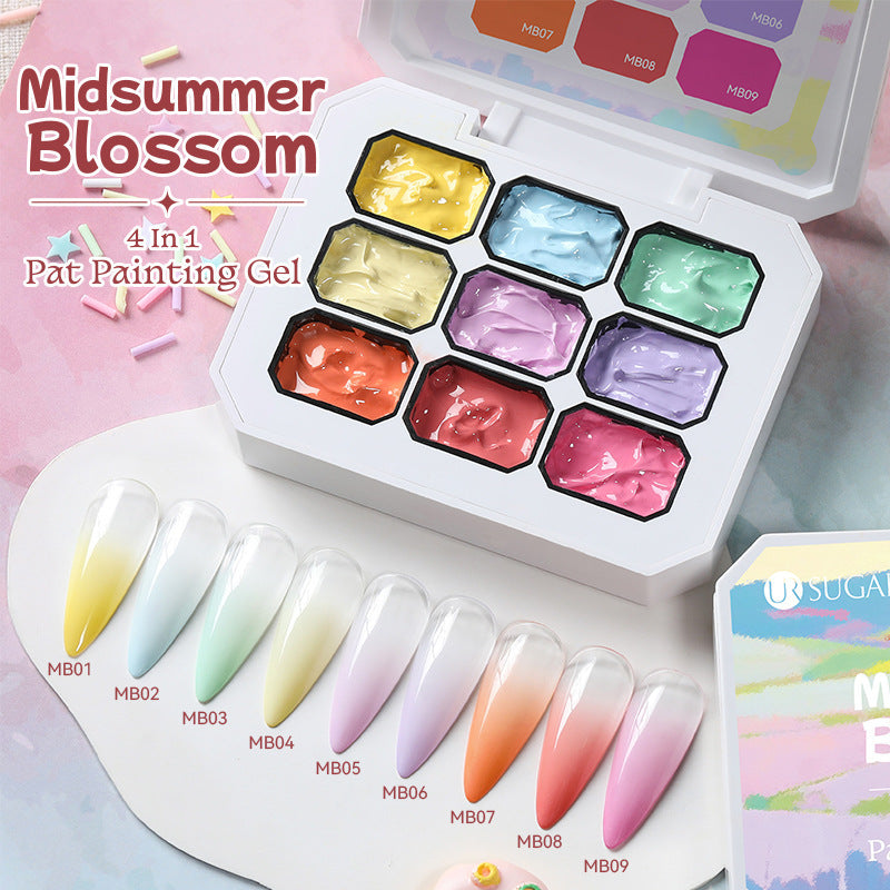Cosmic Canvas Solid Painting Gel Palette