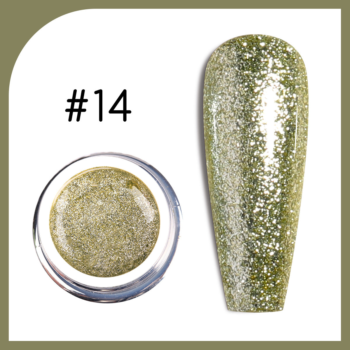 Starlight Platinum Gel | Glitter Gel Collection