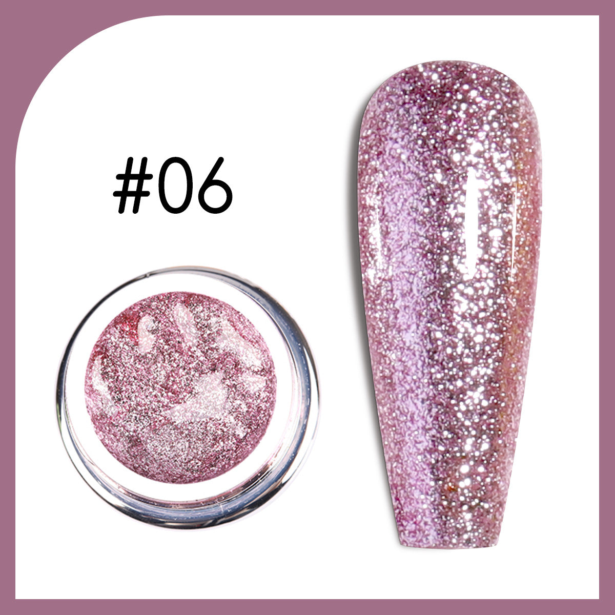 Starlight Platinum Gel | Glitter Gel Collection