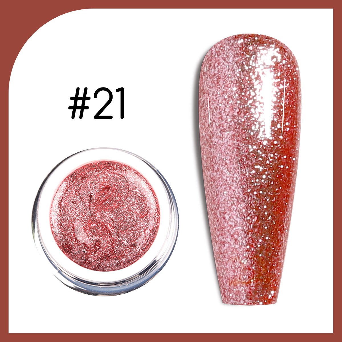 Starlight Platinum Gel | Glitter Gel Collection