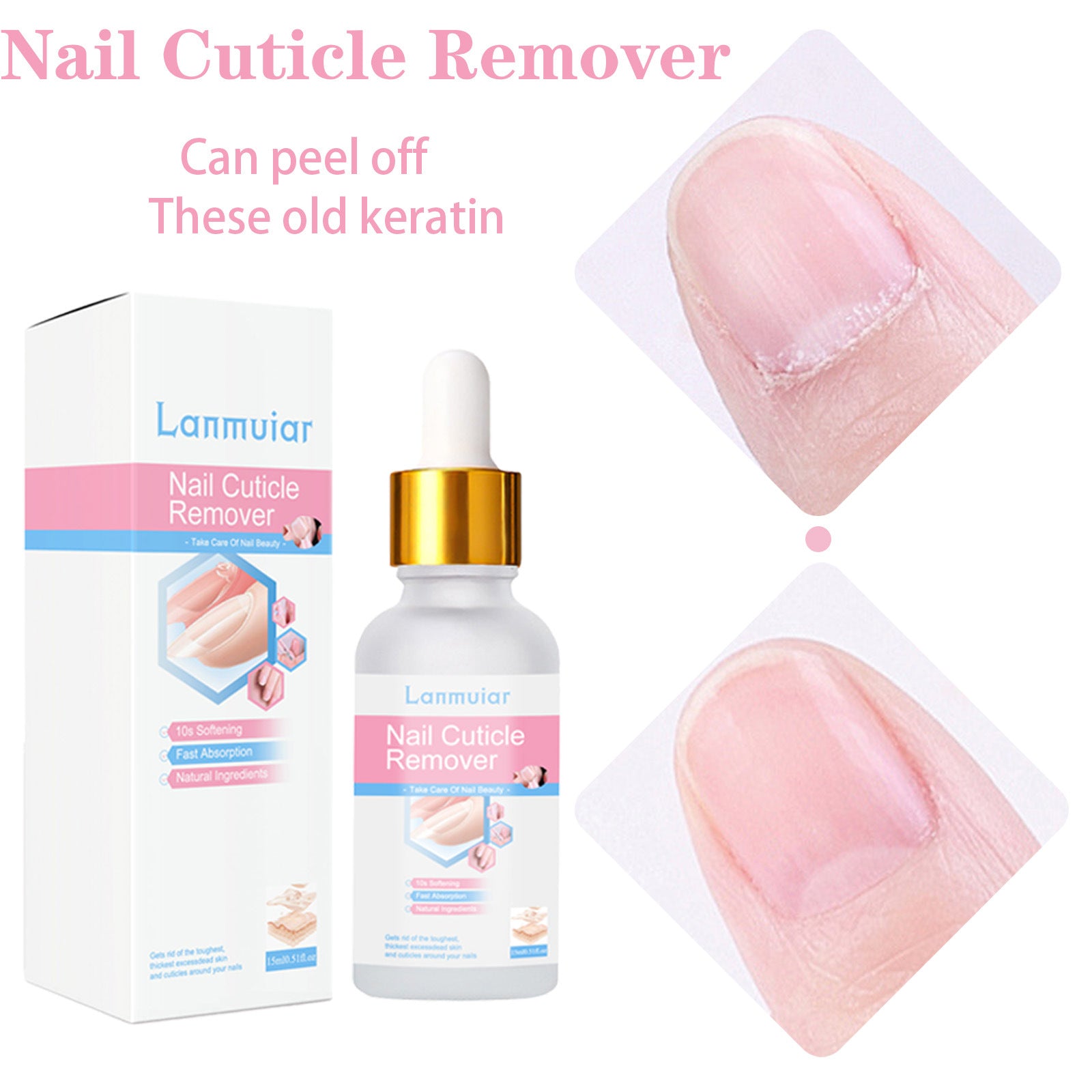 Professional Keratin Remover & Softening Set