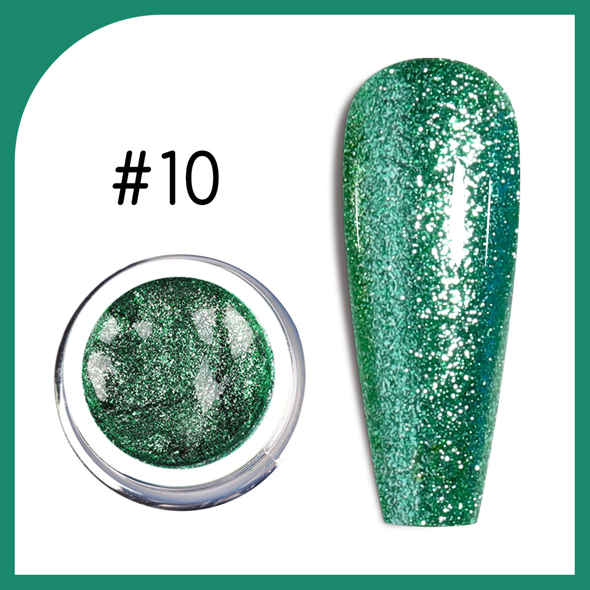 Starlight Platinum Gel | Glitter Gel Collection