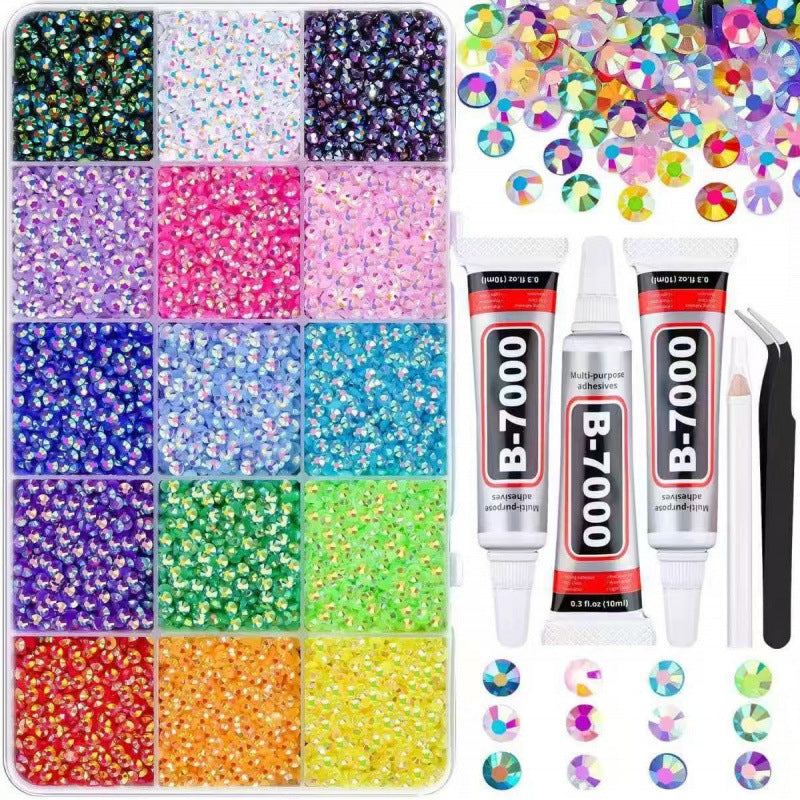 Prism Resin Rhinestone Mega Kit | Mixed Colors (15 to 42 Color Variations)