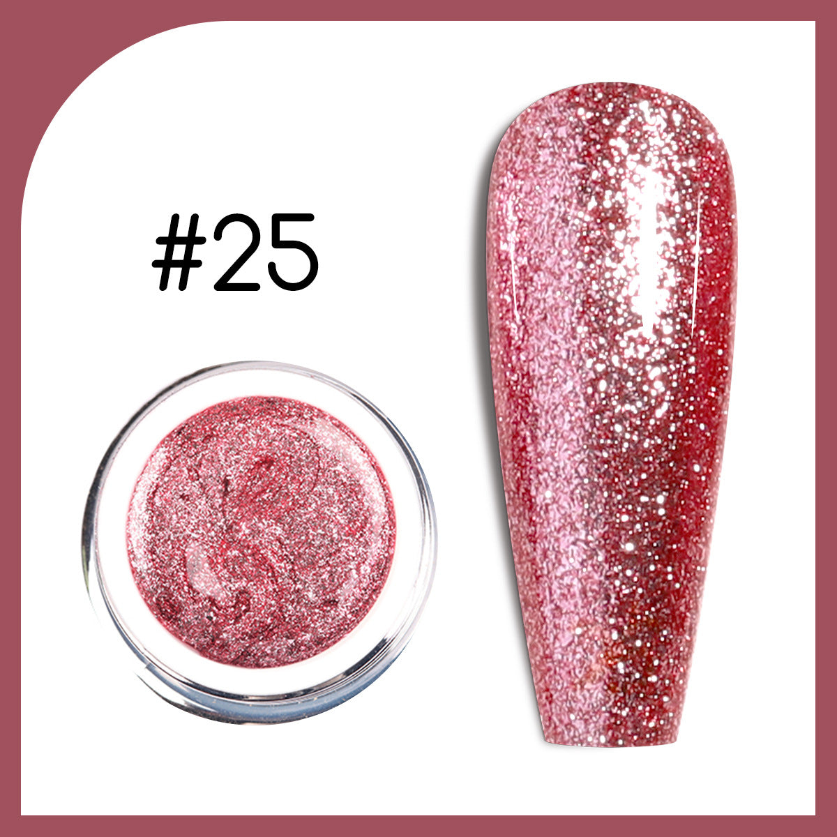 Starlight Platinum Gel | Glitter Gel Collection