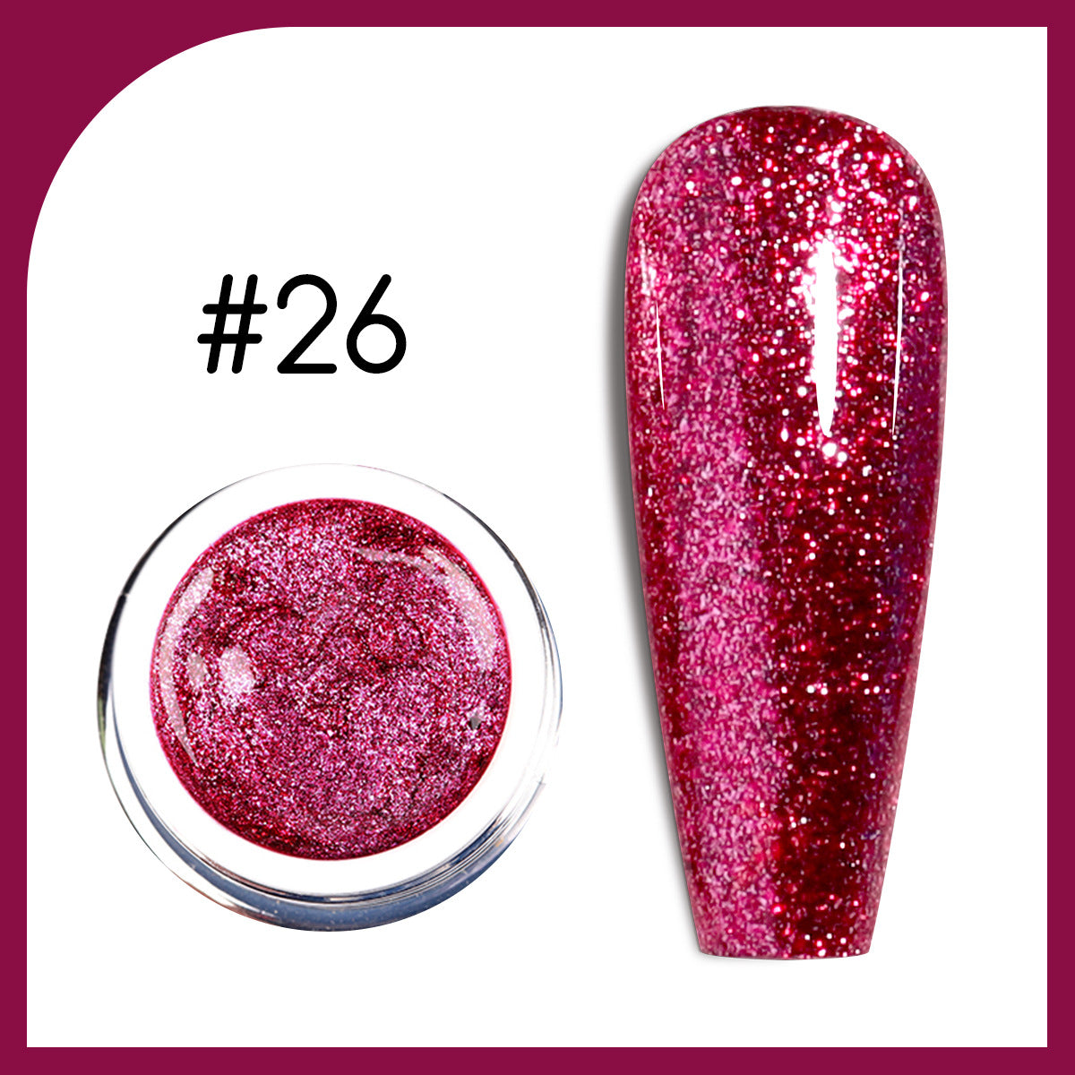 Starlight Platinum Gel | Glitter Gel Collection