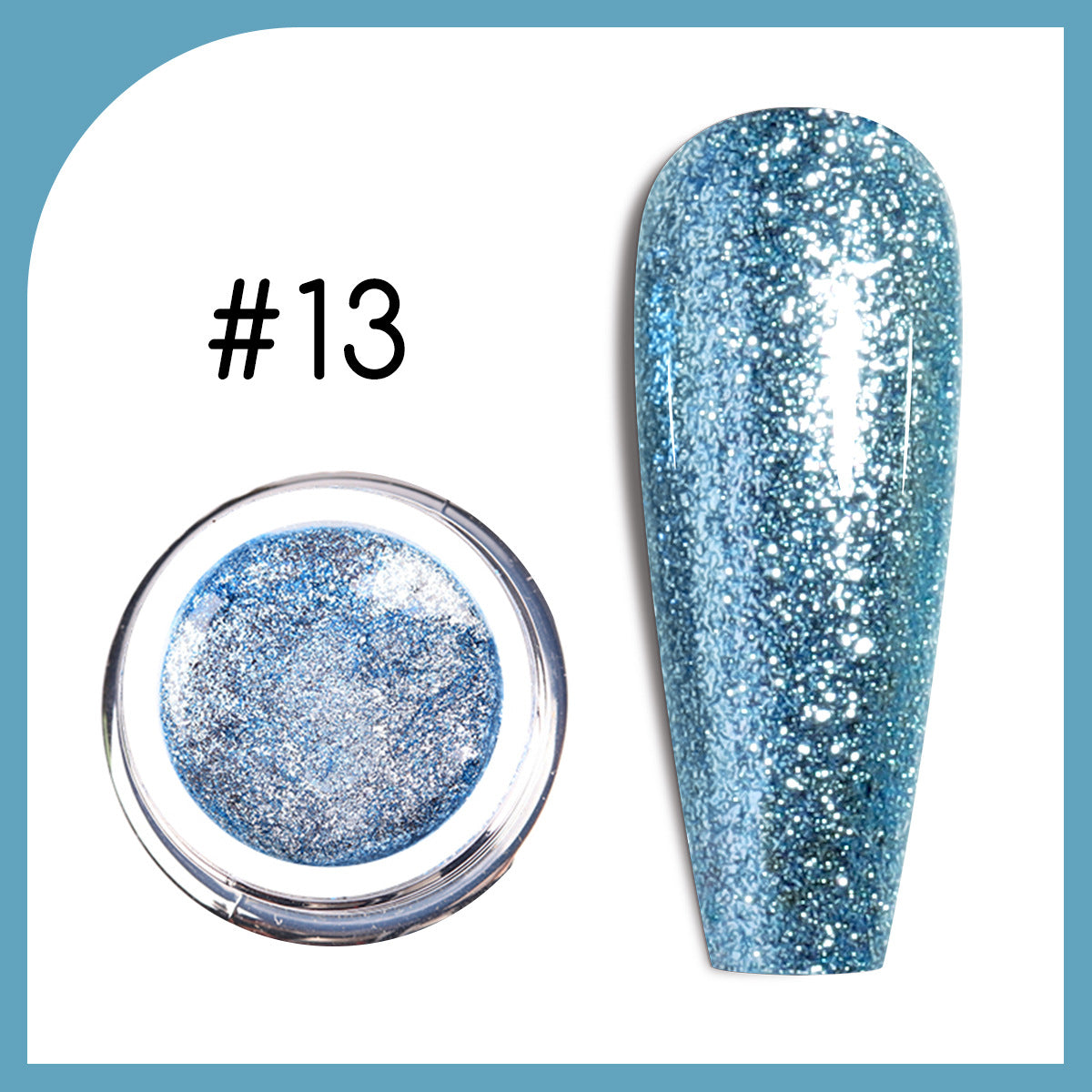 Starlight Platinum Gel | Glitter Gel Collection