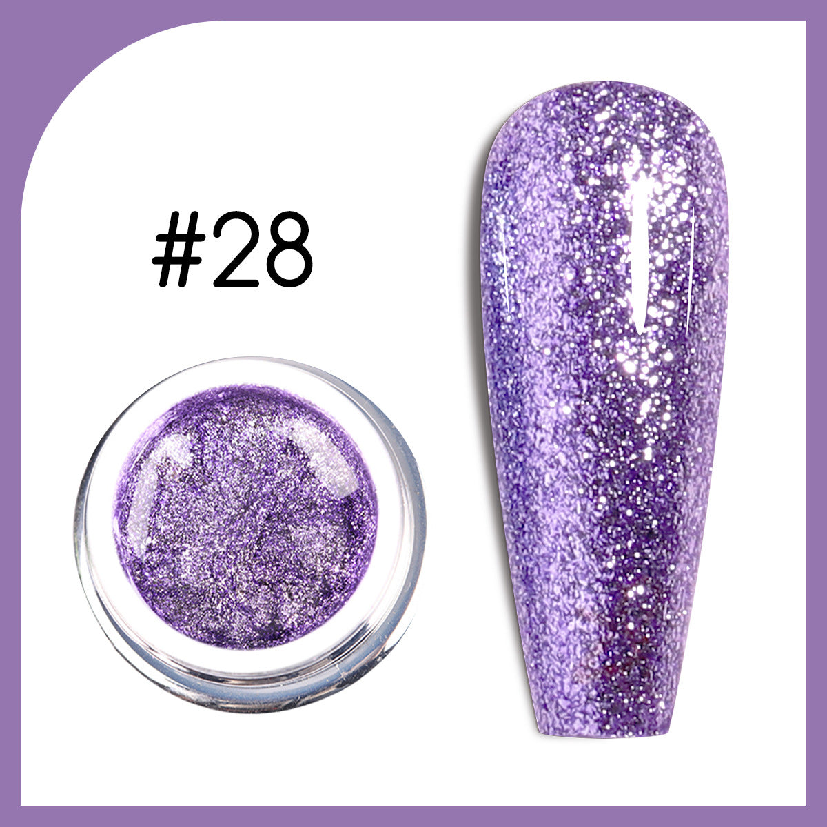 Starlight Platinum Gel | Glitter Gel Collection