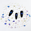 Aura Mixed Embellishment Gem Bags | Shaped Diamonds, Rhinestones & Pearls