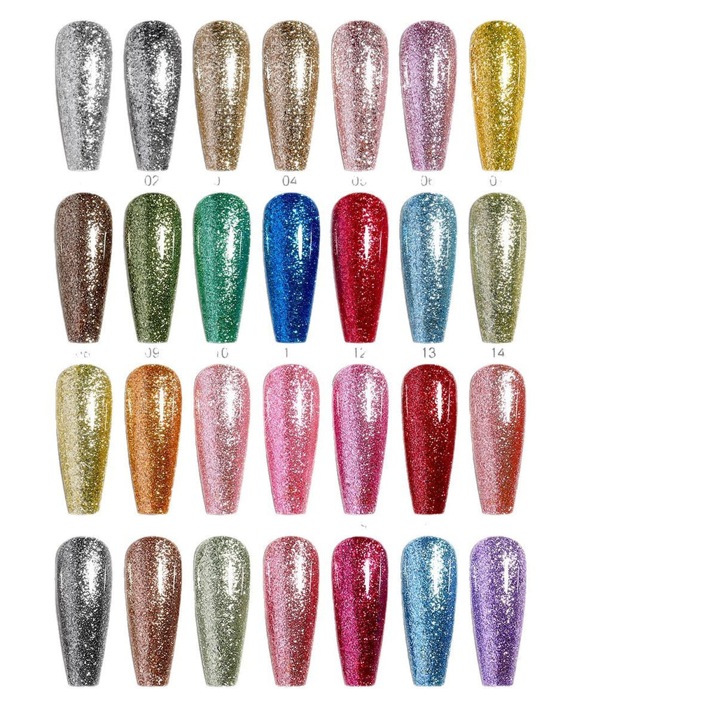 Starlight Platinum Gel | Glitter Gel Collection