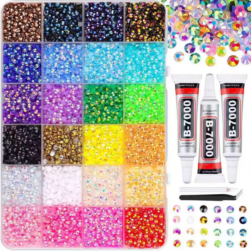 Prism Resin Rhinestone Mega Kit | Mixed Colors (15 to 42 Color Variations)