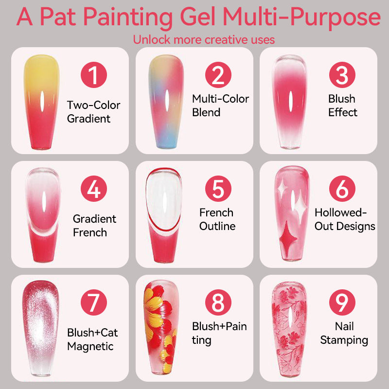Cosmic Canvas Solid Painting Gel Palette