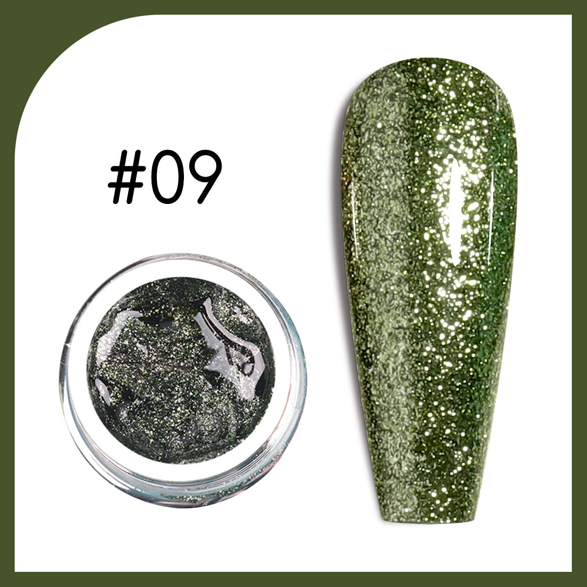 Starlight Platinum Gel | Glitter Gel Collection