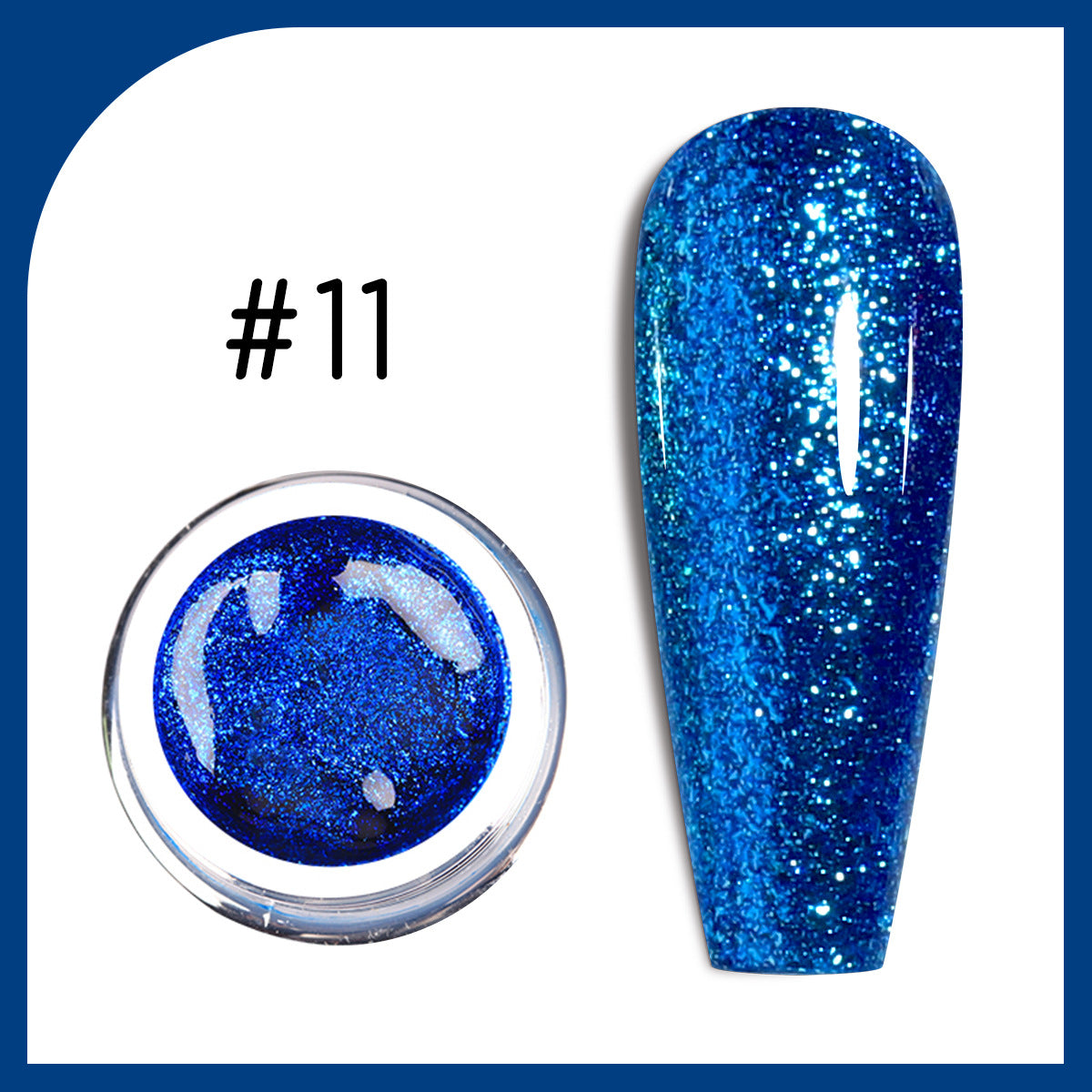 Starlight Platinum Gel | Glitter Gel Collection