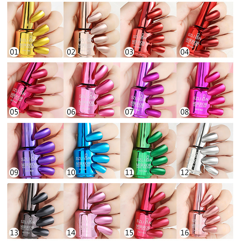 Infinite Reflection Mirror Polish Collection | 15 Shades
