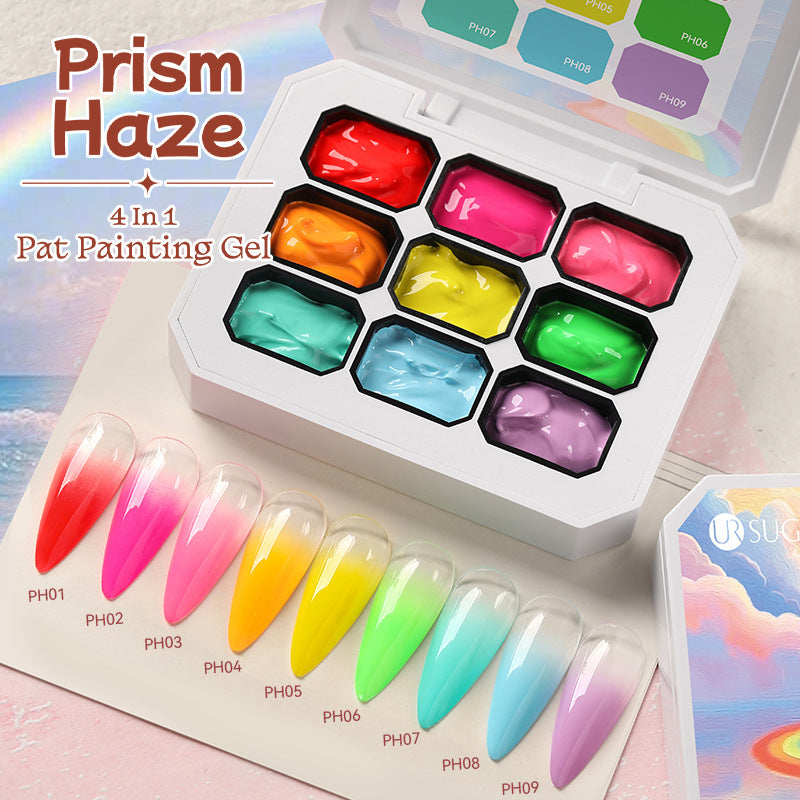 Cosmic Canvas Solid Painting Gel Palette
