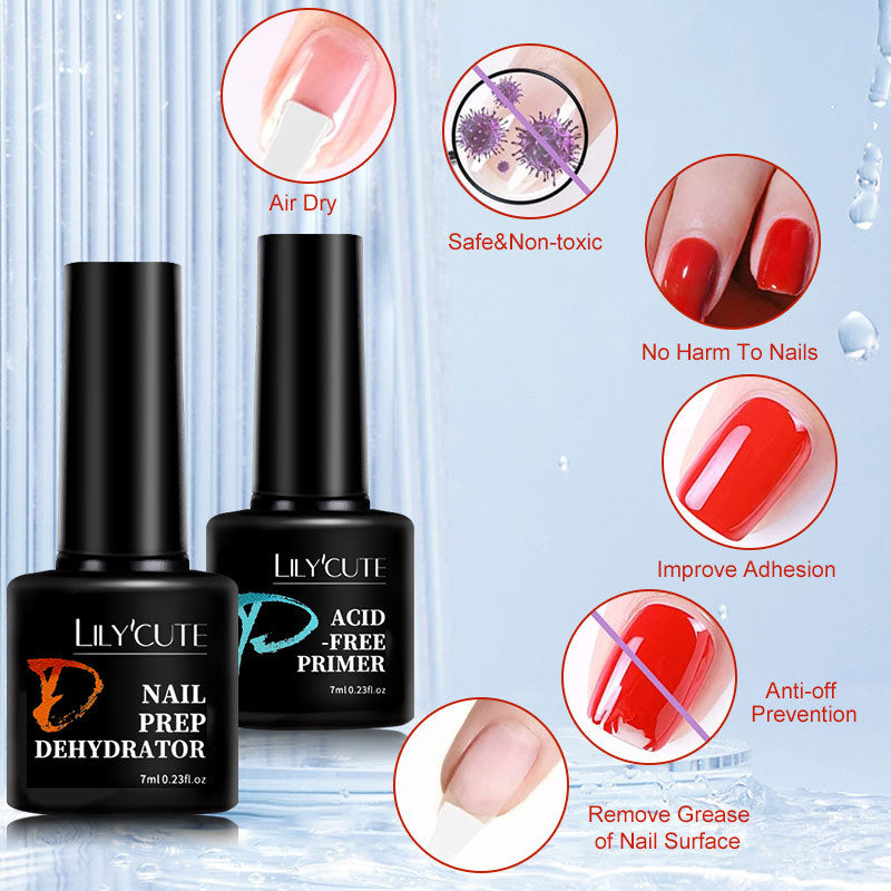 Nail Dehydrator & Primer | Essential Nail Prep Duo