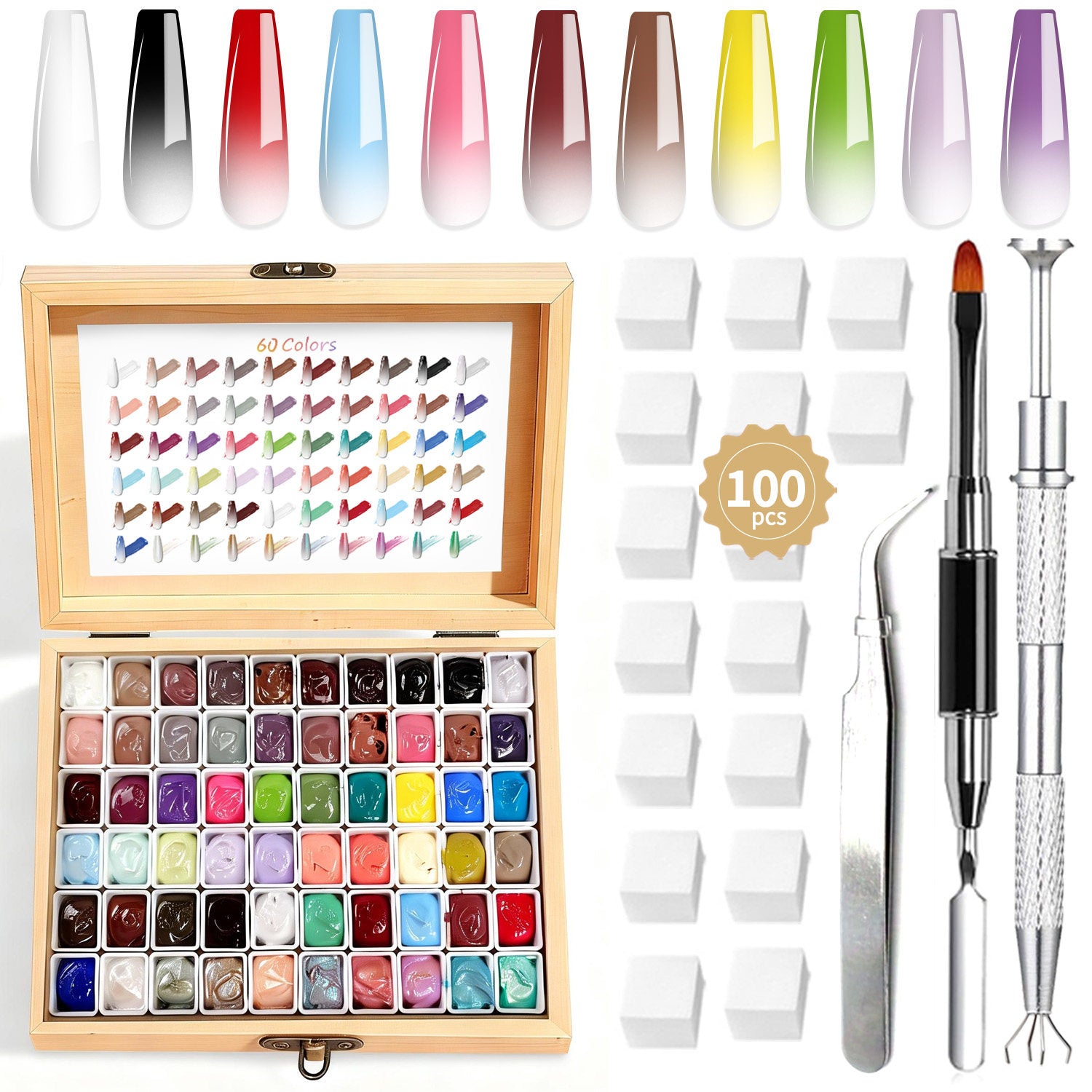 ✨ Cosmic Vault | 60-Color Solid Crème Gel Collection ✨