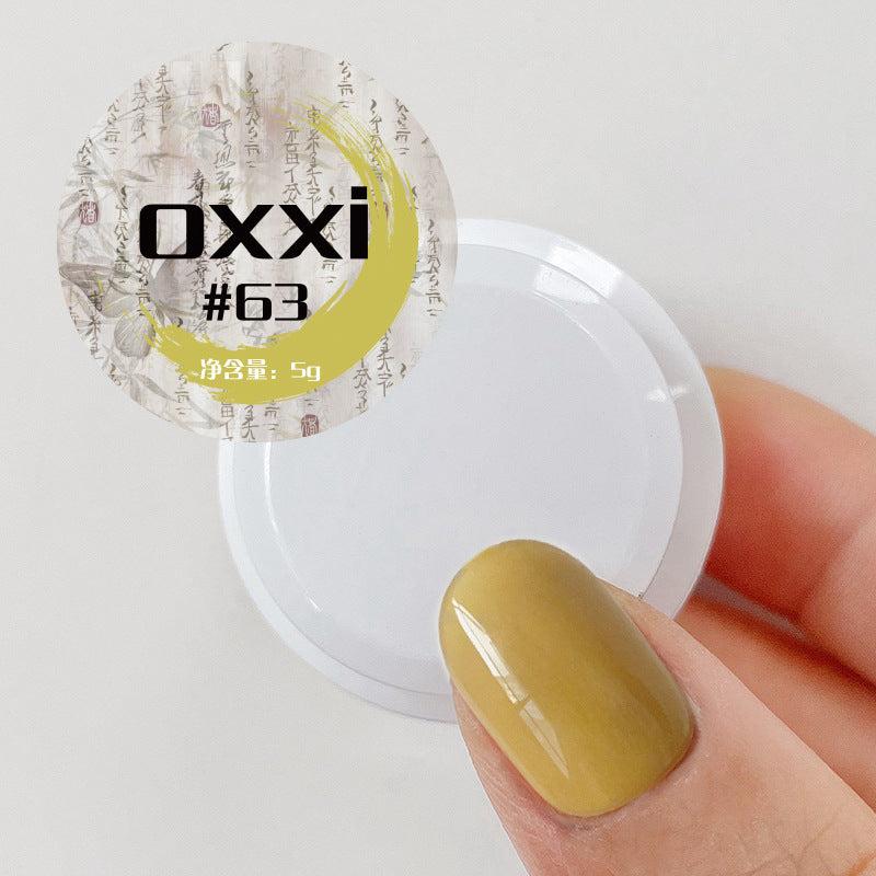 OXXI Solid Cream Gel Collection | 68 Colors