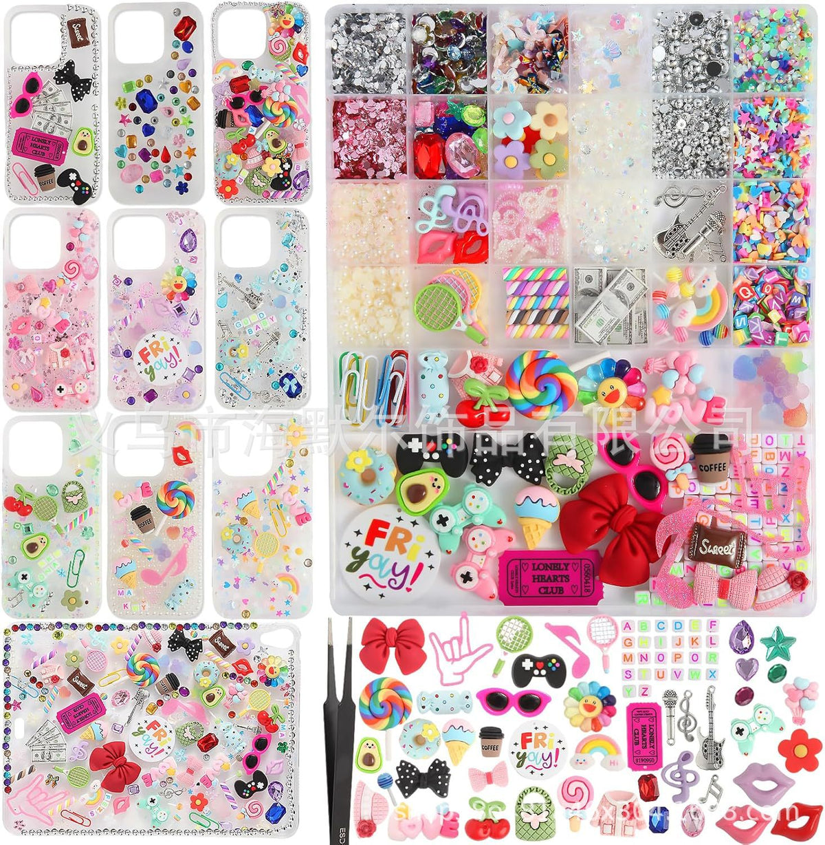 Odyssey Mixed Shape DIY Charm Vault | Bows, Stars & Candy Shapes
