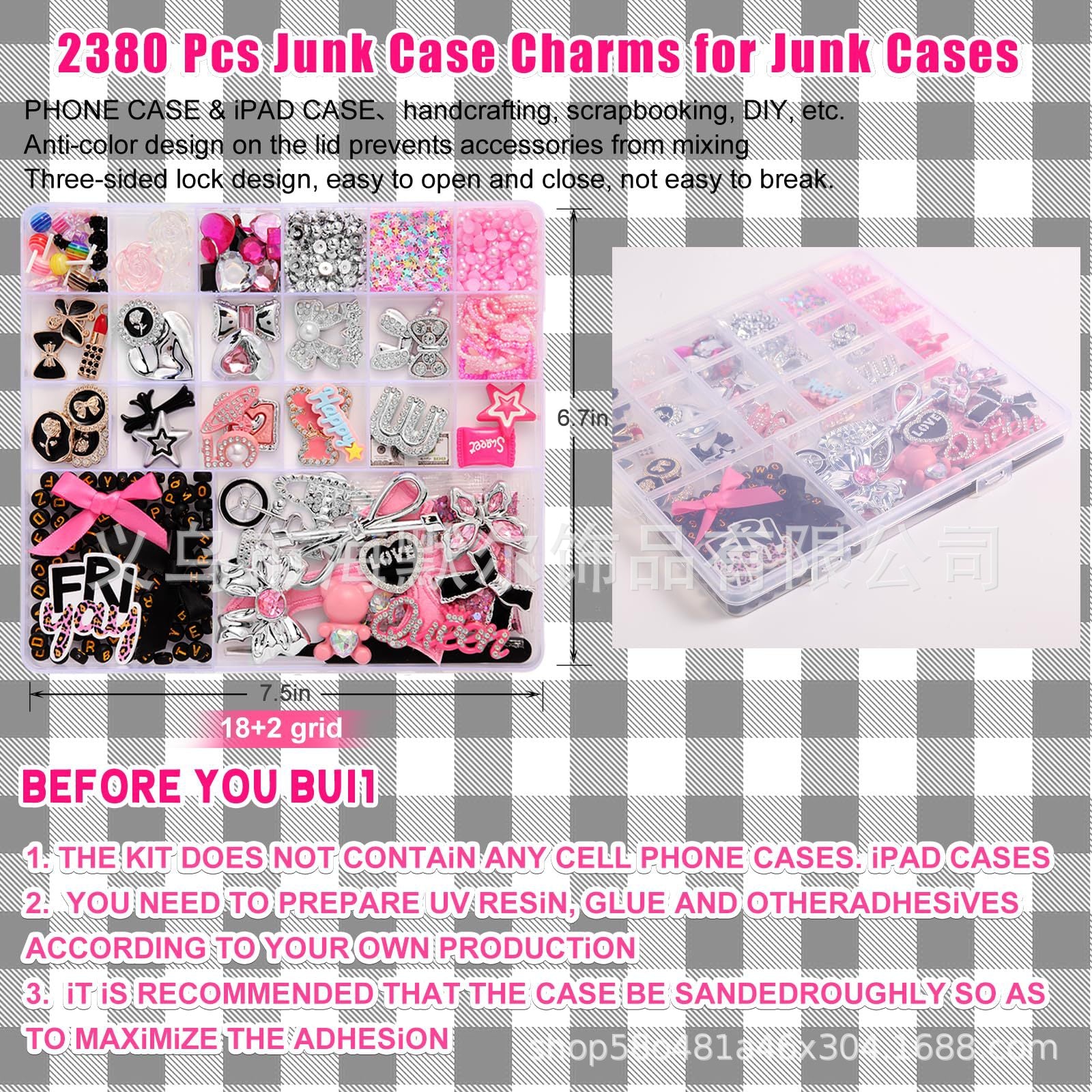 Odyssey Mixed Shape DIY Charm Vault | Bows, Stars & Candy Shapes