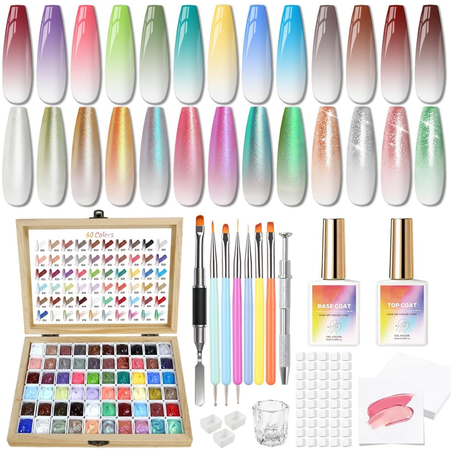 ✨ Cosmic Vault | 60-Color Solid Crème Gel Collection ✨
