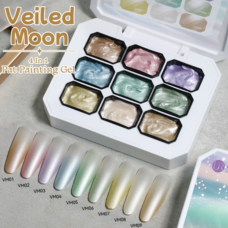 Cosmic Canvas Solid Painting Gel Palette