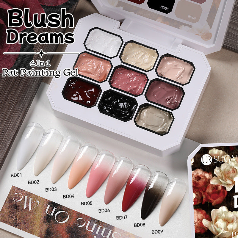 Cosmic Canvas Solid Painting Gel Palette