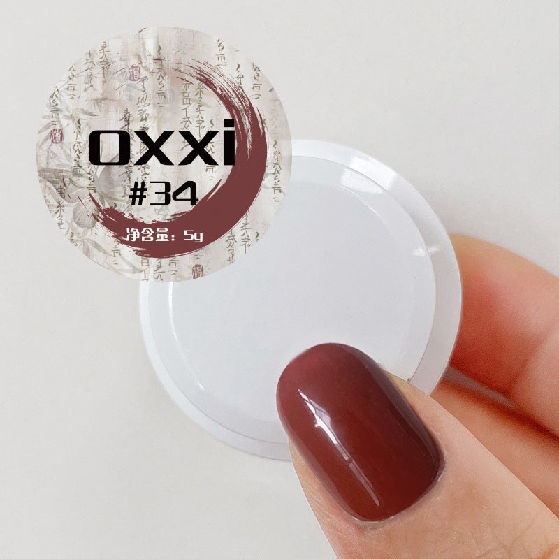 OXXI Solid Cream Gel Collection | 68 Colors