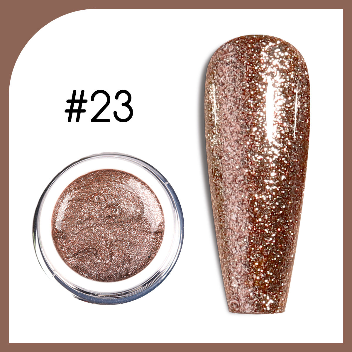 Starlight Platinum Gel | Glitter Gel Collection