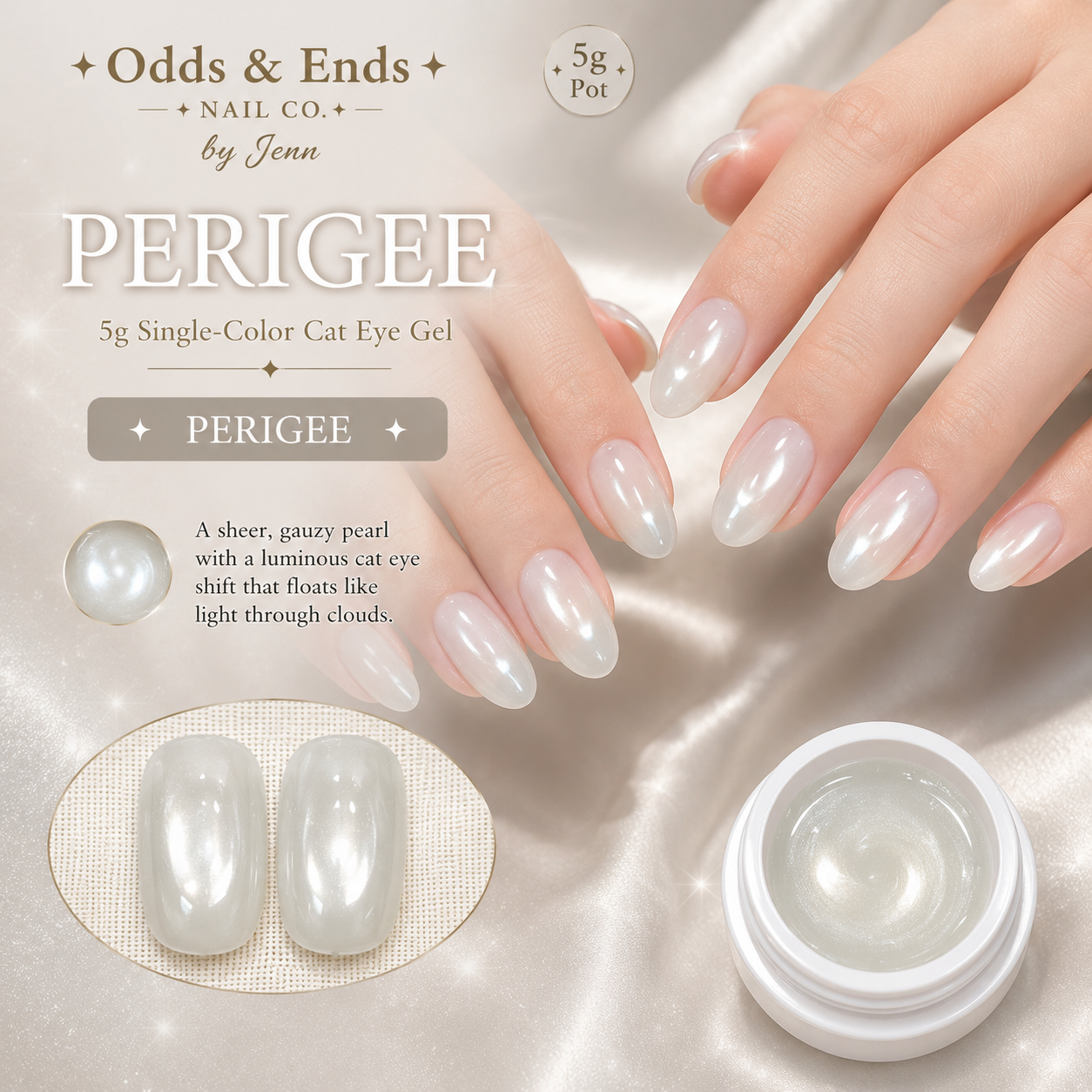 Wormhole Collection | 5g Single-Color Cat Eye Gels