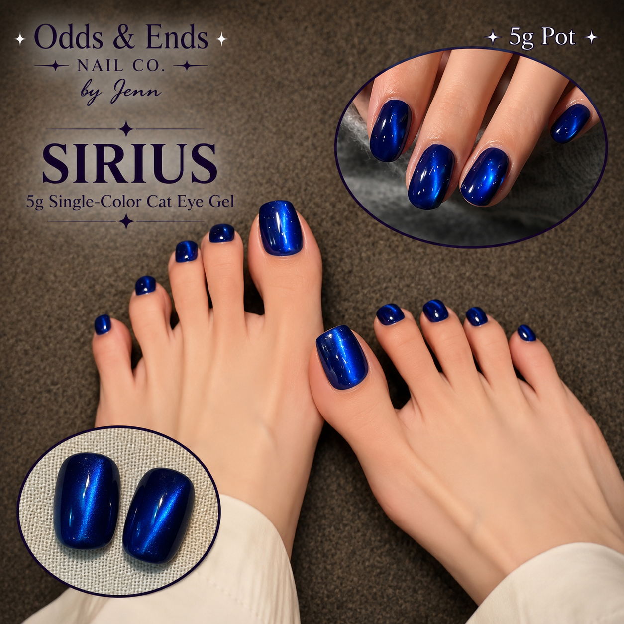 Wormhole Collection | 5g Single-Color Cat Eye Gels