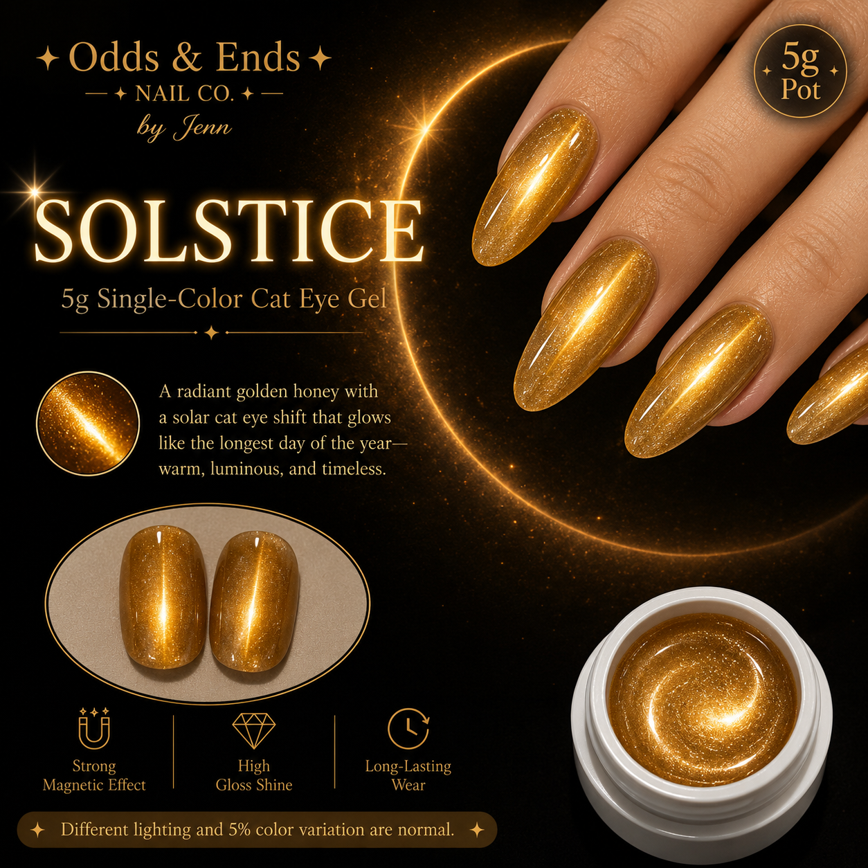 Wormhole Collection | 5g Single-Color Cat Eye Gels