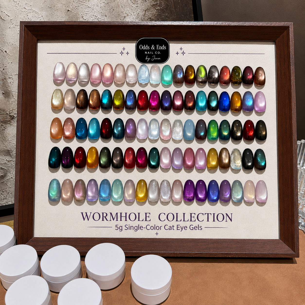 Wormhole Collection | 5g Single-Color Cat Eye Gels