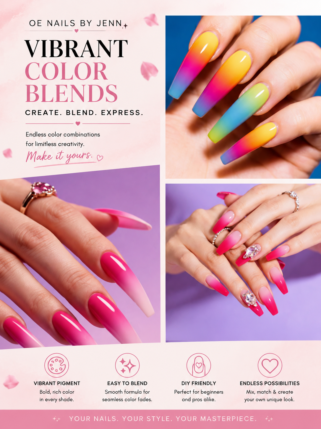 ✨ Cosmic Vault | 60-Color Solid Crème Gel Collection ✨